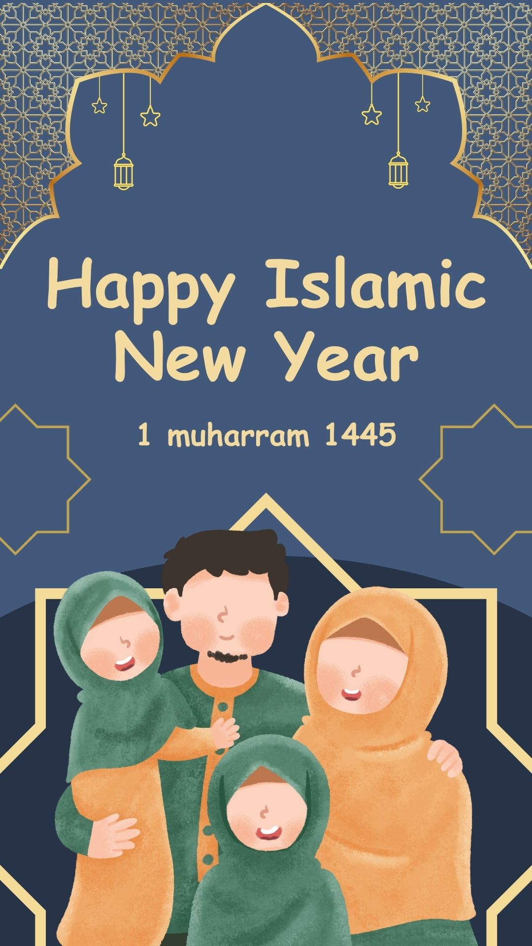 Poster Ucapan Selamat Tahun Baru Islam