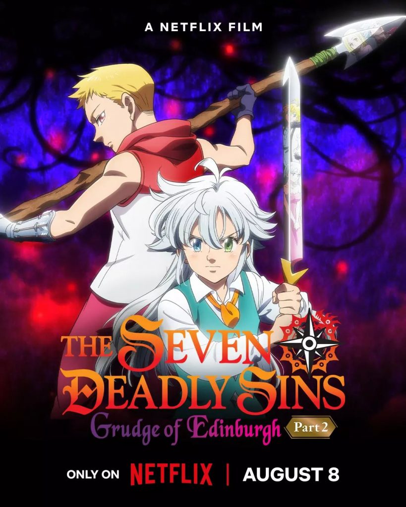 The Seven Deadly Sins Grudge of Edinburgh Part 2 termasuk dalam daftar film yang akan tayang Agustus 2023