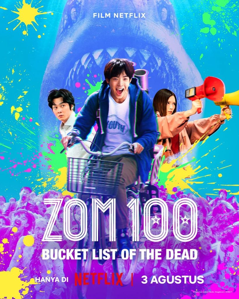 Zom 100: Bucket List of the Dead termasuk dalam daftar film yang akan tayang Agustus 2023