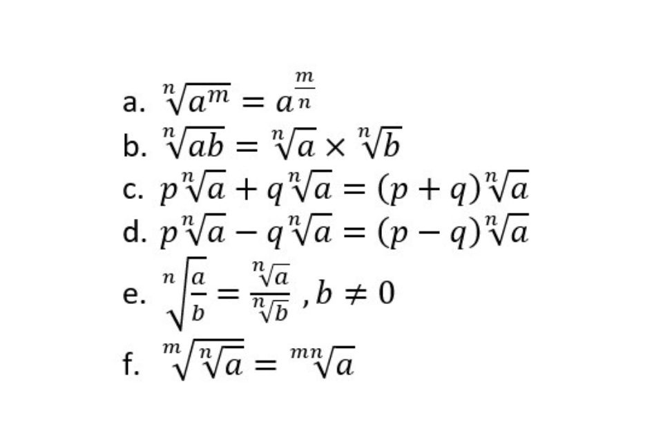 Contoh-contoh Soal Bentuk Akar Matematika Kelas 9 Beserta Pembahasannya ...