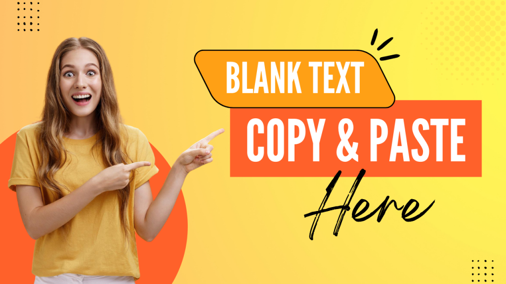 Blank Text Copy Generator Kirim Pesan Teks Kosong WA, IG, Telegram, dan Tiktok 2023