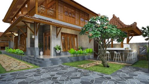 13 Desain Rumah Minimalis 2 Lantai Dengan Ruang Terbuka Dan Modern ...