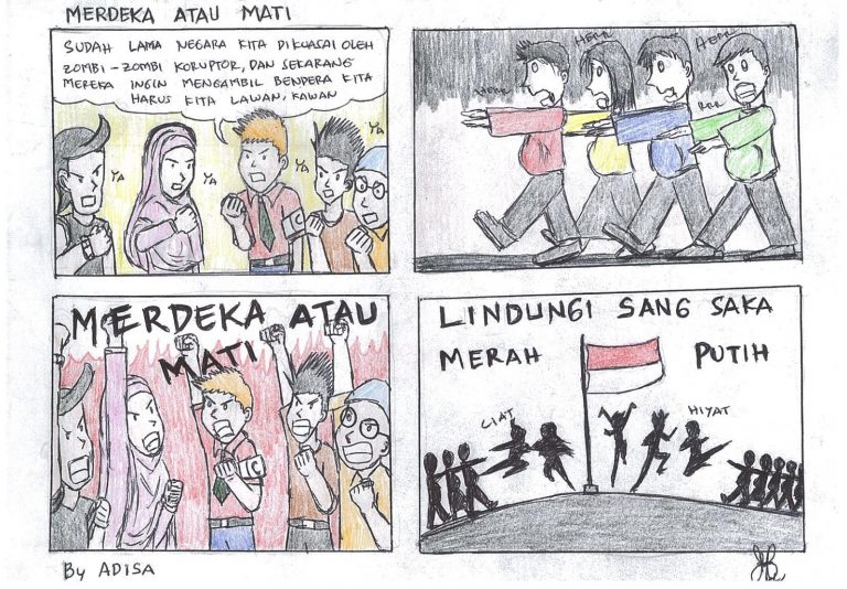 Contoh Komik Tema Kemerdekaan Hut Ri Dan Cara Membuatnya Yang Menarik