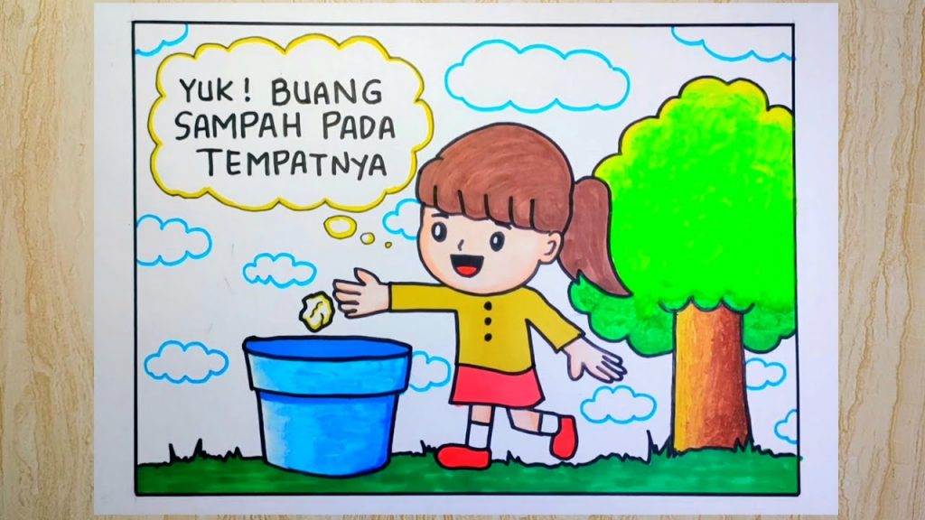 7 Contoh Poster Kebersihan Dan Pelestarian Lingkungan Sekolah Yang