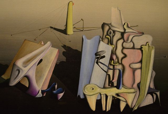 Contoh Gambar Lukisan Surealisme Yves Tanguy