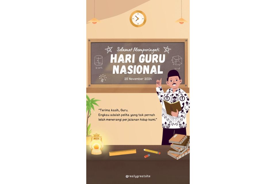 Contoh Gambar Tema Hari Guru