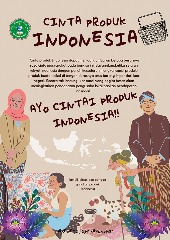 Poster cinta produk Indonesia 6