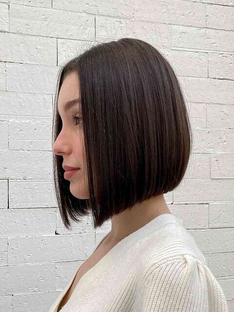 Short Contrast Bob