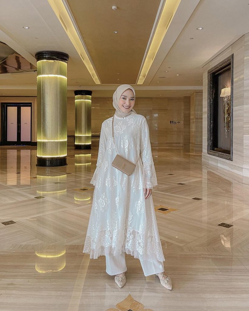 outfit kondangan simple hijab 1