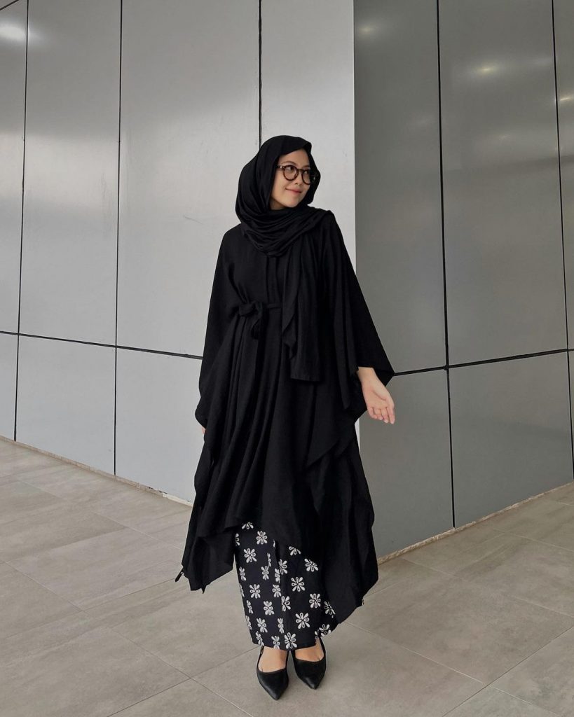 outfit kondangan simple hijab 2