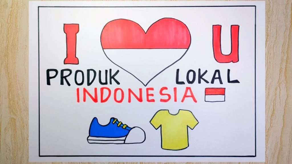 poster cinta produk Indonesia