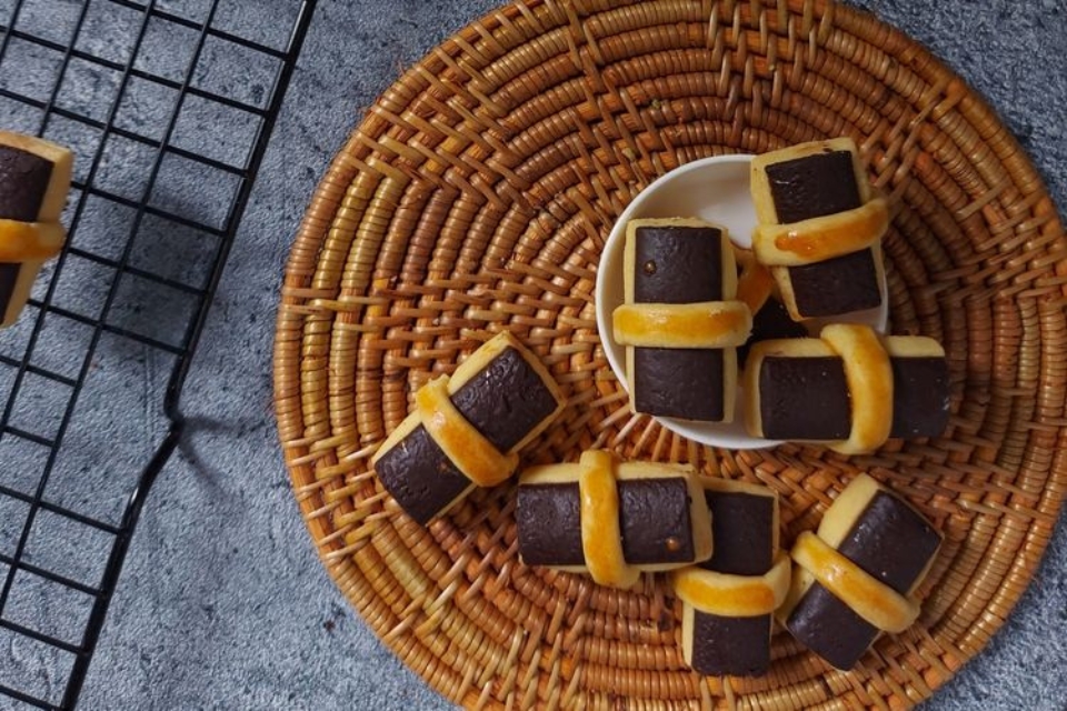 resep kue kering - chocolate stick cookies