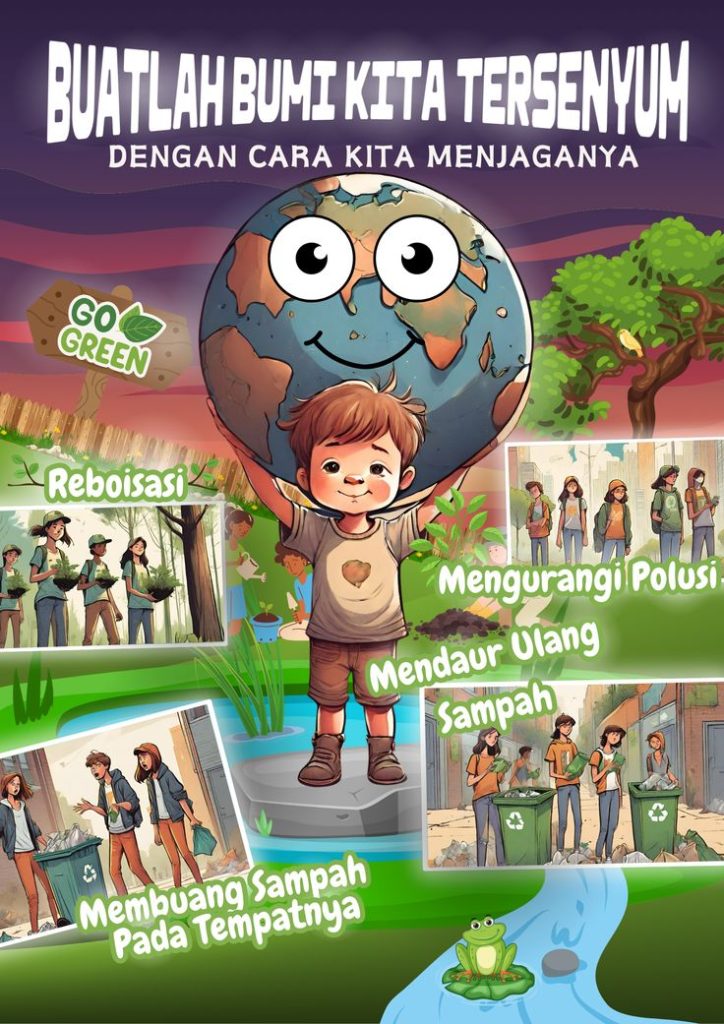 Contoh Gambar Poster Pencemaran Lingkungan