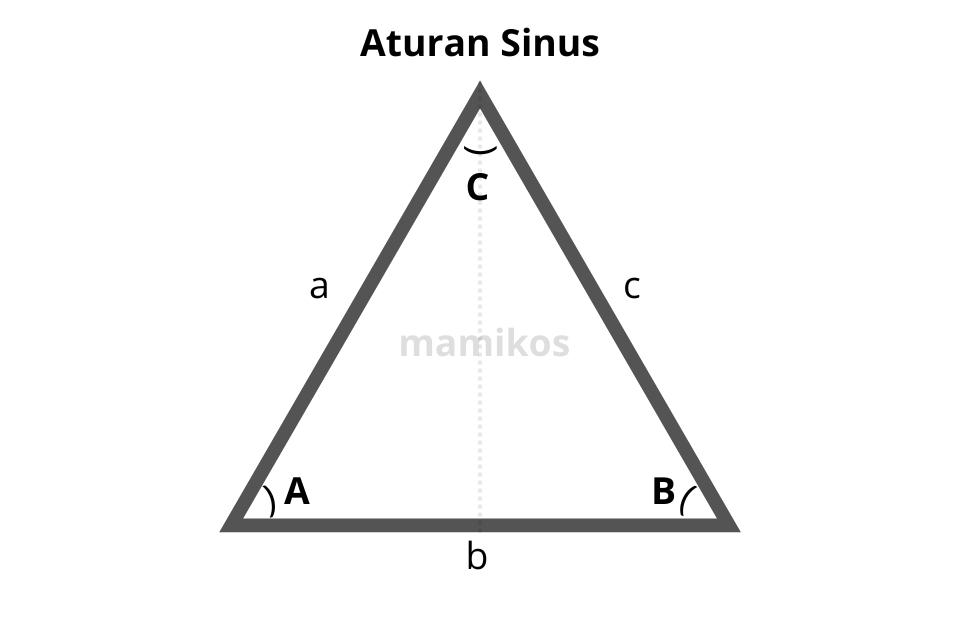 Materi Trigonometri Kelas 10 SMA - Aturan Sinus