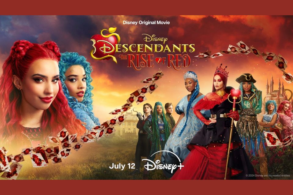 Nonton Film Descendants The Rise of Red