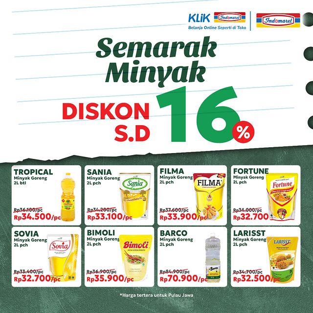 promo Indomaret Minyak