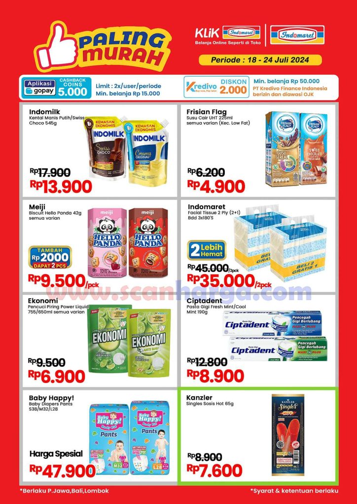 promo indomaret hari ini Beragam Produk 18 - 24 Juli 2024