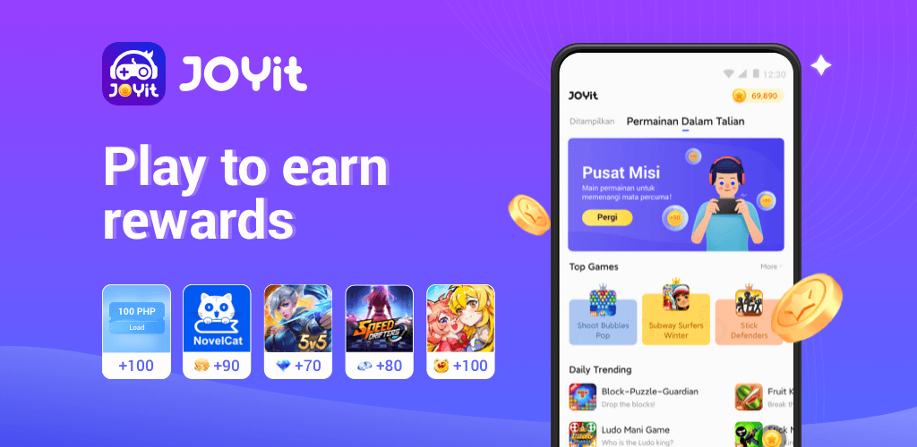 JOYit - Play to earn rewards