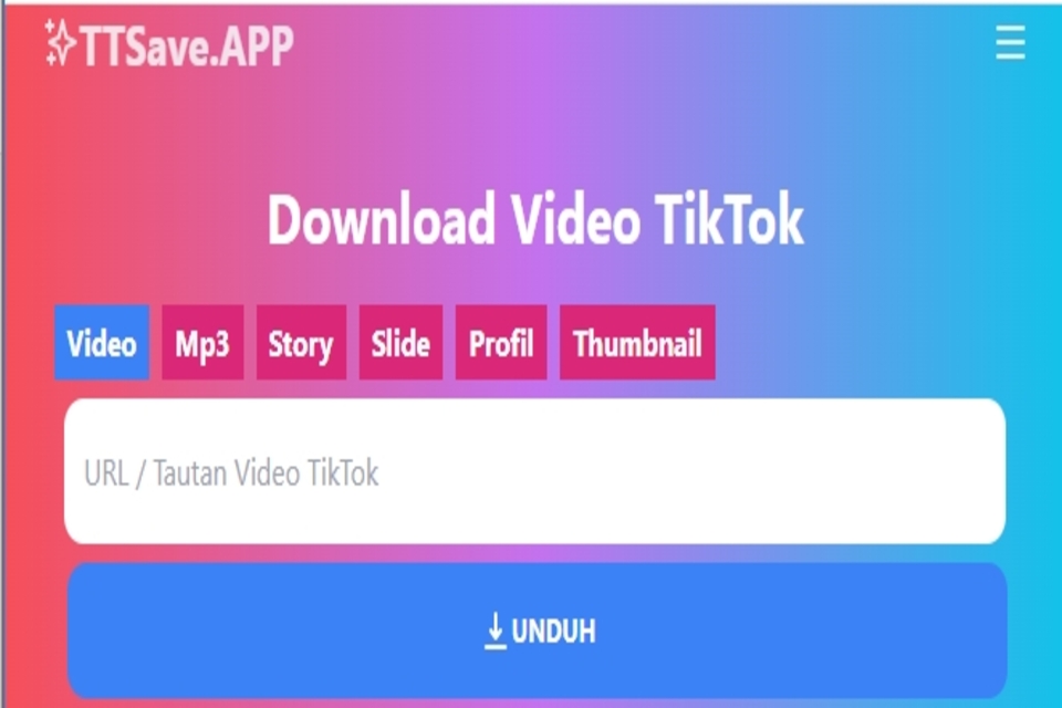 Cara Kedua Download Tiktok MP3 Pakai TTSave