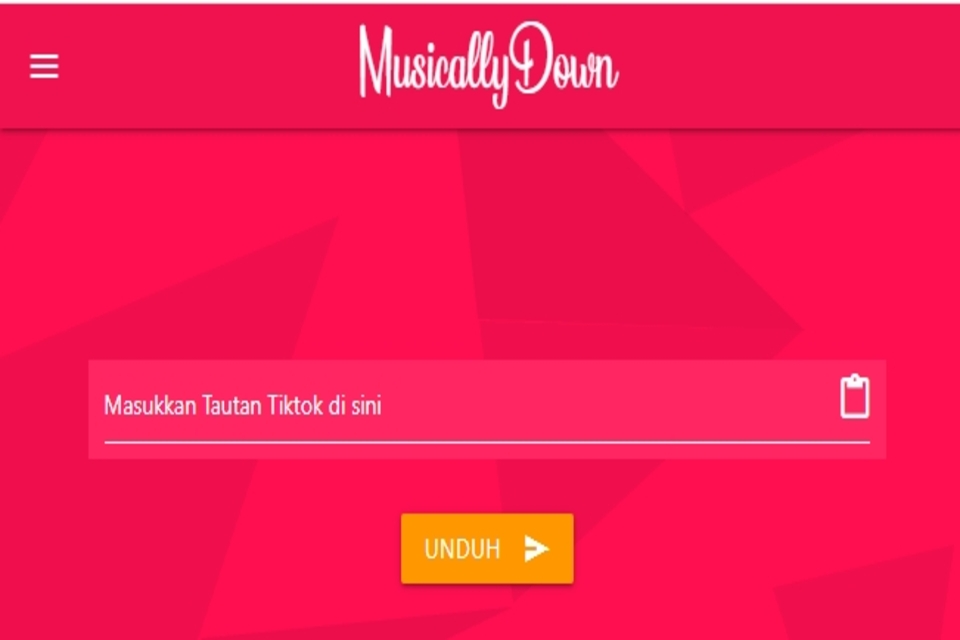 Cara Keempat Download Tiktok MP3 Pakai Musicaldown
