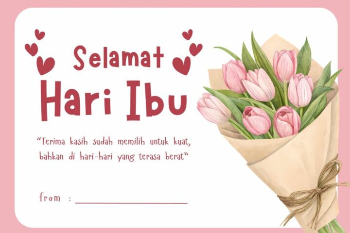 15 Gambar dan Ucapan Selamat Hari Ibu 2025 yang Menyentuh Hati