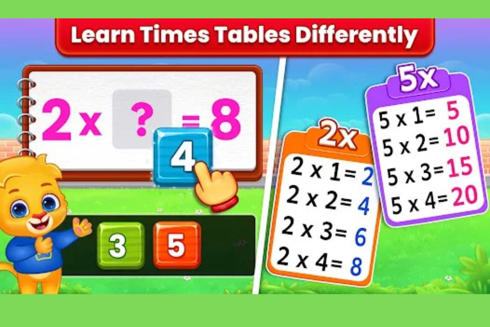 Kids Multiplication Math Games