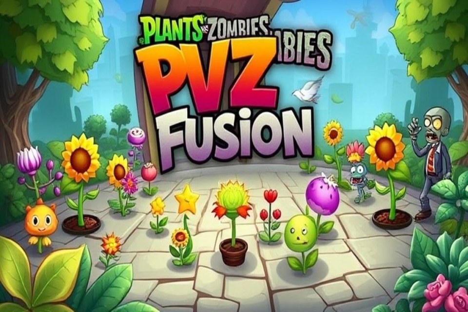 unduh Plant vs Zombie Fusion Mod APK Matahari Tak Terbatas