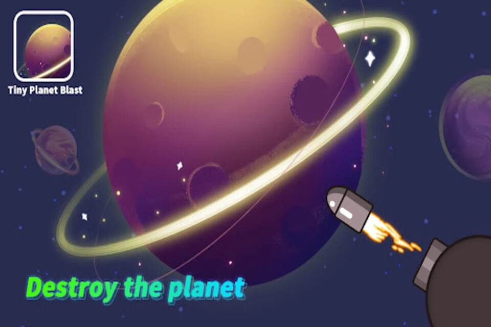 5. Tiny Planet Blast