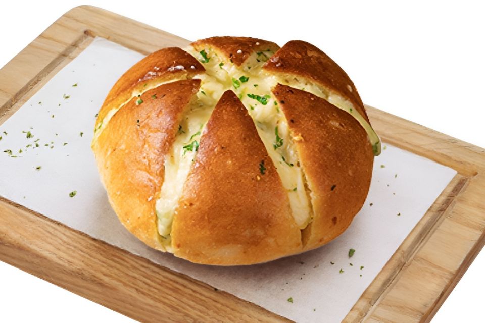 Korean Garlic Cheese Bread
