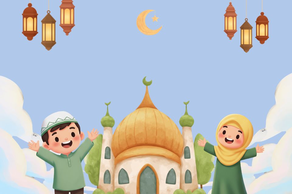 Ramadhan Wallpaper Blue
