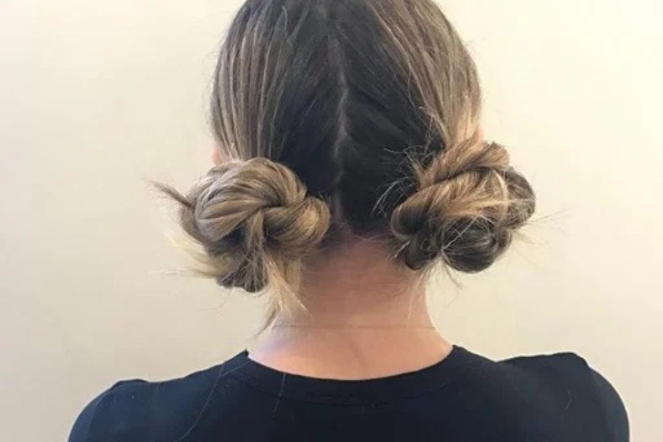 6. Double Buns