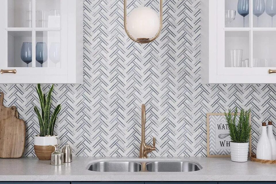 motif keramik untuk dinding dapur yang bagus