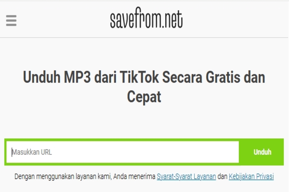 Cara Mengubah video TikTok menjadi audio MP3 tanpa aplikasi