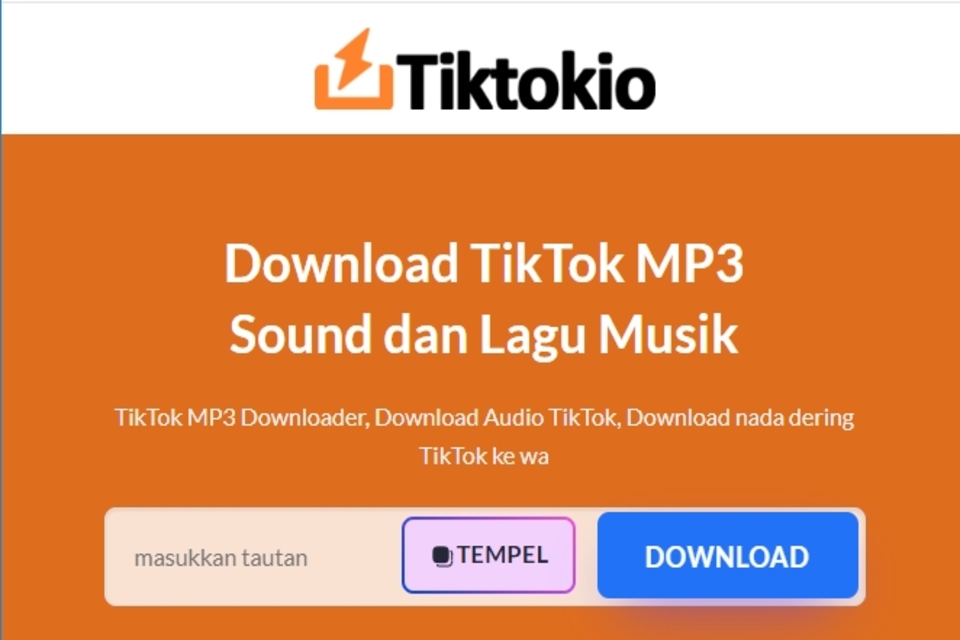 Cara Mengubah video TikTok menjadi audio MP3 tanpa aplikasi