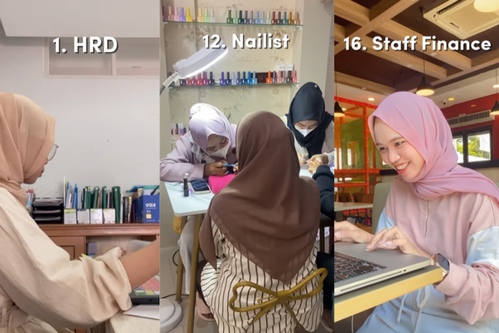 Profil dan Akun IG Siti Sarah Perempuan 24 Tahun yang Sudah Menjalani 24 Profesi dari Konten Kreator hingga HRD