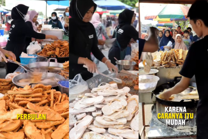 Viral! Gorengan Sandal Jepit Dibuat dari Bahan Ini, Belinya di Mana?