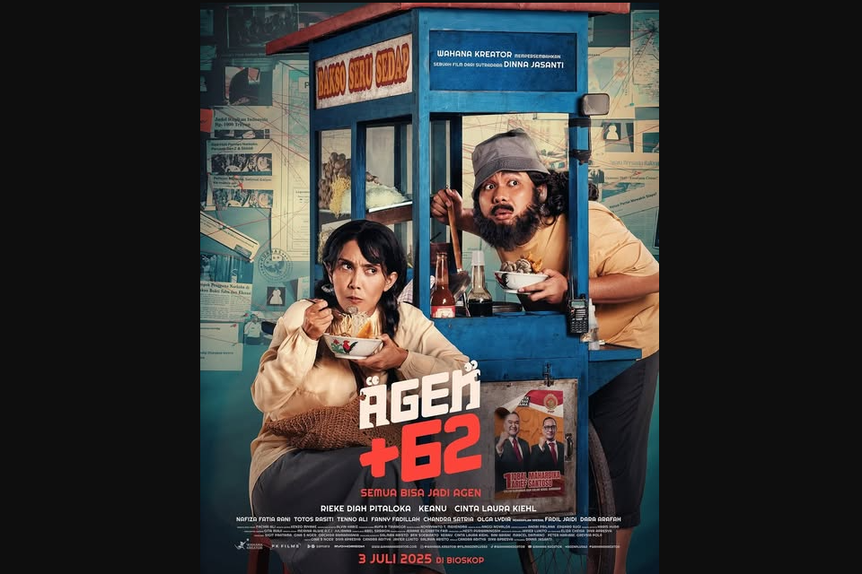 Nonton Film Agen +62 (2025) Full Movie yang Dibintangi Rieke Diah Pitaloka Hingga Cinta Laura
