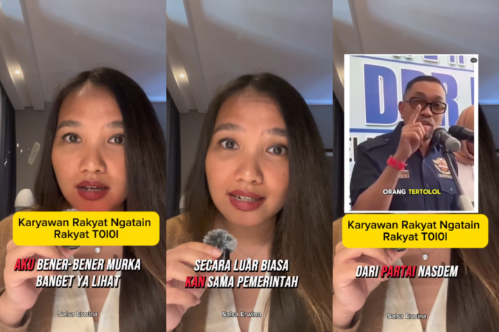 Salsa Erwina Hutagalung Siapa? Yang Menantang DPR Berdebat Terbuka, Ini Profil dan Akun Medsosnya