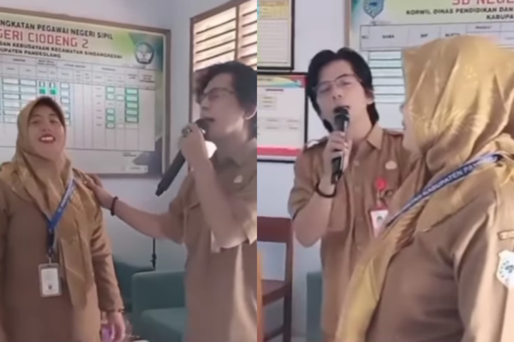 Viral! Video Karaoke Oknum Kepsek dan Guru Perempuan di Ruang Sekolah, Siapa dan Sekolah Mana?