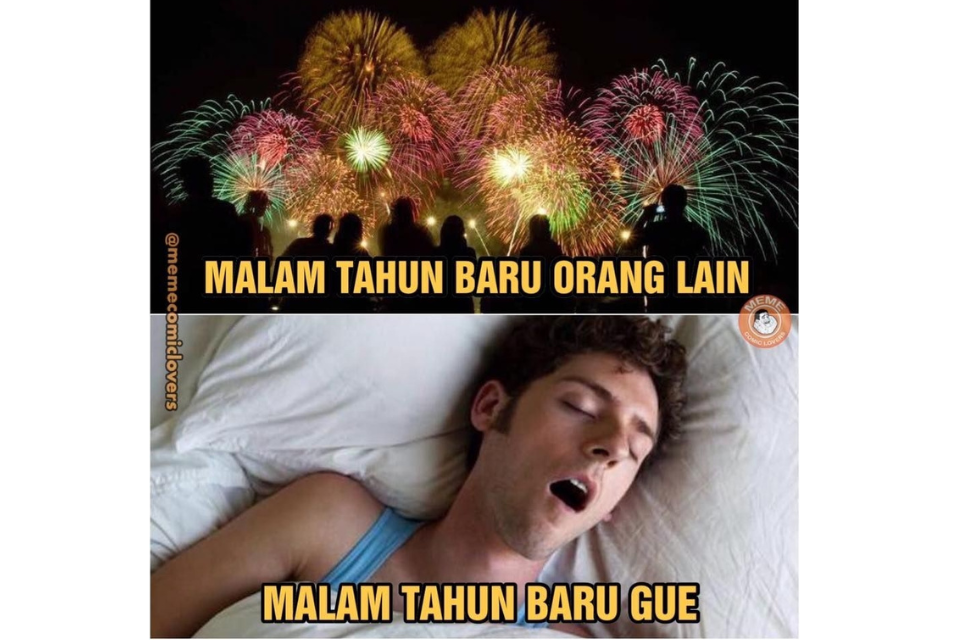 meme tahun baru 2026