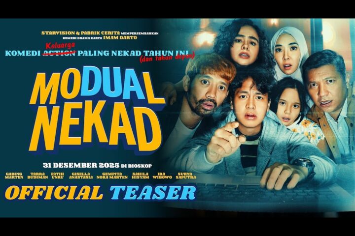 Nonton Film Komedi “Modual Nekad” yang Dibintangi Gading Marten dan Sinopsisnya