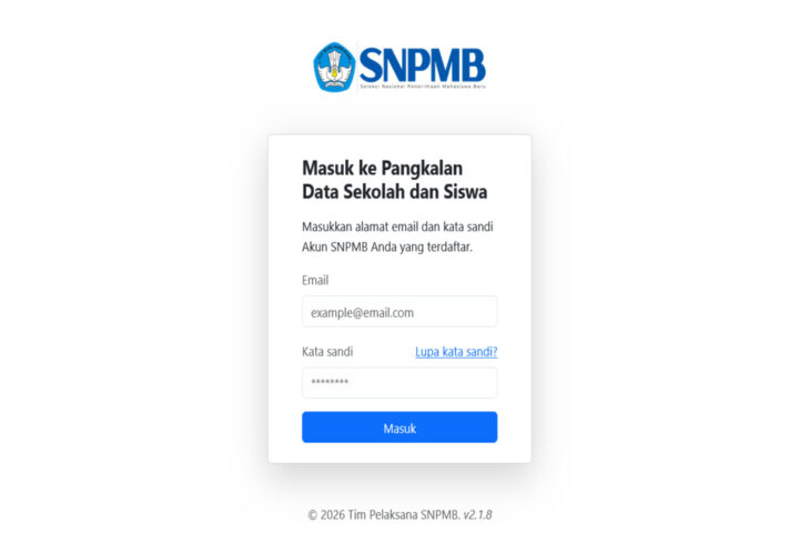 Resmi Dibuka! Ini Cara Pengisian PDSS SNBP 2026 Manual untuk Guru dan Sekolah
