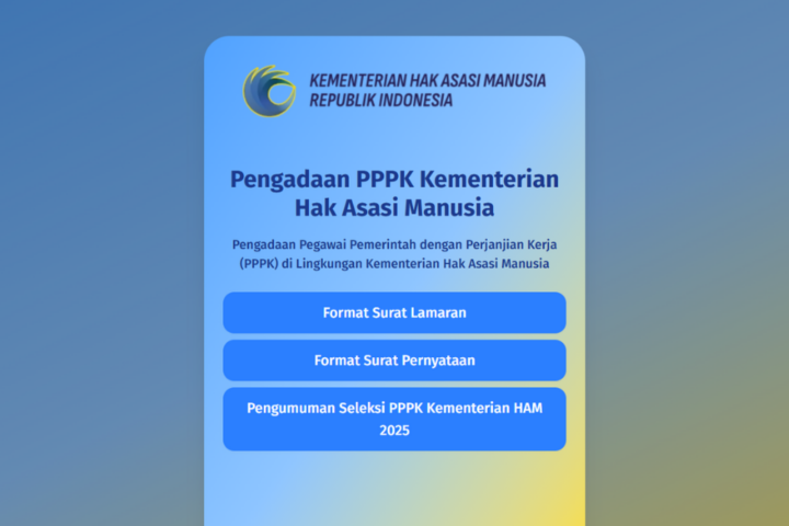 Download PDF Contoh Surat Pernyataan 16 Poin PPPK Kemenham 2026 dan Ketentuan Umum Pengisian
