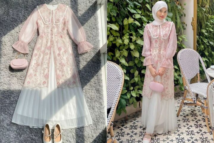 Gamis Rompi Lepas Digadang Jadi Tren Baju Lebaran Idul Fitri 2026, Seperti Apa Tampilannya?
