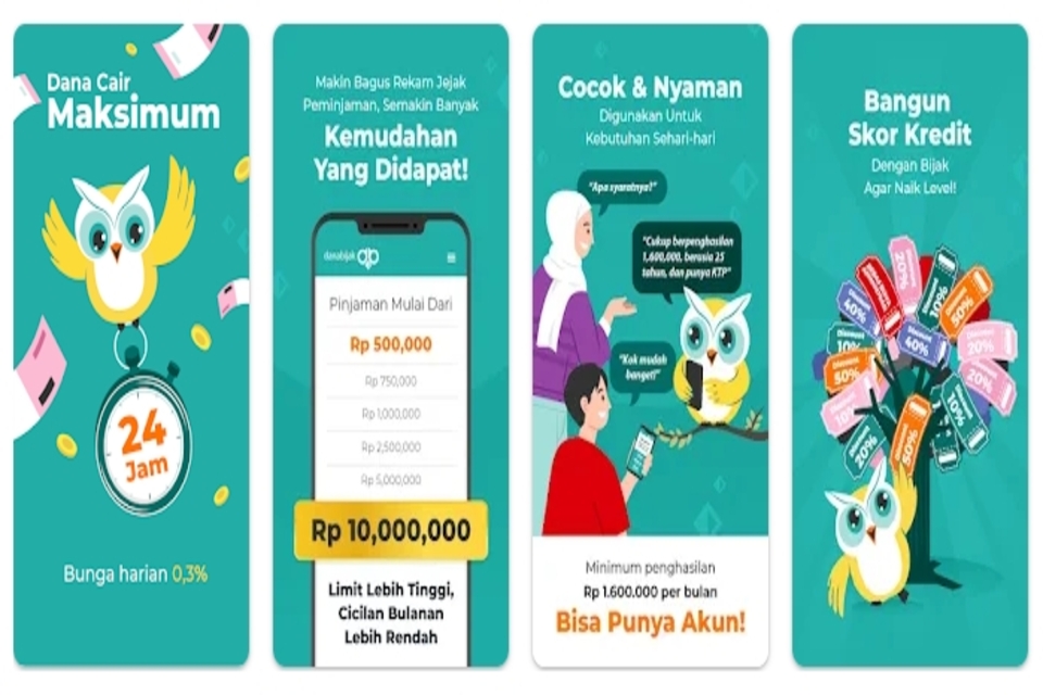 Pinjaman 500 ribu langsung bisa cair ke e-wallet 2026