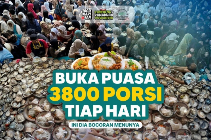 Lengkap! Menu Buka Puasa Masjid Jogokariyan 2026 Gratis di Hari Pertama Sampai Terakhir