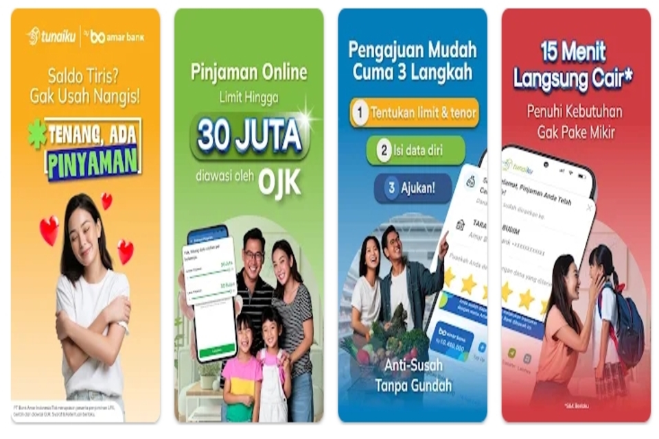 Pinjol resmi OJK yang aman dan bisa bayar tagihan bulanan