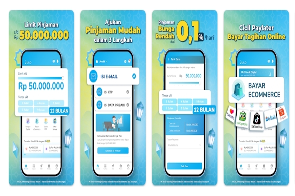 Pinjol resmi OJK yang aman dan bisa bayar tagihan bulanan