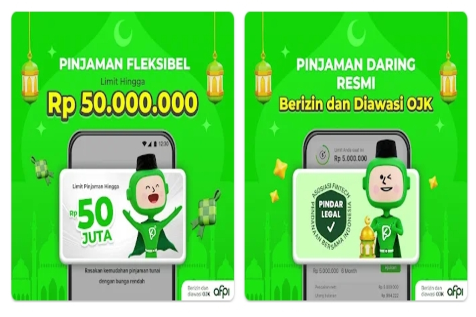 Pinjol resmi OJK yang aman dan bisa bayar tagihan bulanan