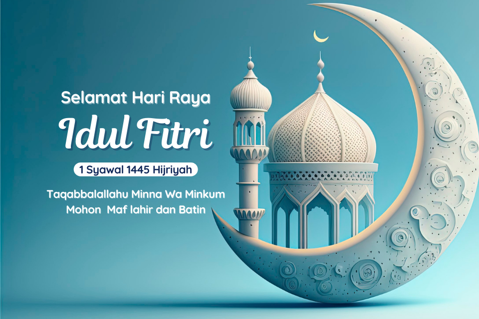Contoh Kartu Ucapan Idul Fitri 2026